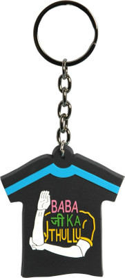 

Oyedeal Baba Ji Ka Thullu T-Shirt Key Chain(Black)