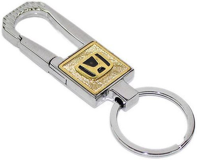 

Aura Honda Cars Imported Hook Metal Key Chain(Silver, Gold, Black)