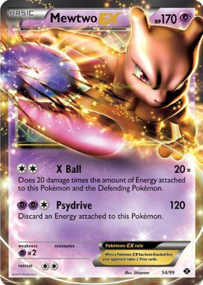 

Pokemon Mewtwoex 54/99 Oversized Promo Oversized(Purple)
