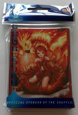 

Max Protection 100 Fire Angel Mtg Size Deck Protectors Magic Sleeves(Maroon)