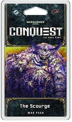 Fantasy Flight Games Warhammer 40K Conquest Lcg The Scourge War Pack(Black)