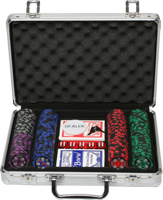 

Sands Inc 200 Denomination Clay Chips Poker Game Set
