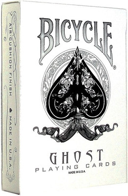 

Ellusionist Bicycle White Ghost Playing Cards (White)(White)