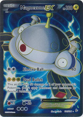 

Pokemon Magnezone (101) Xy Flashfire Holo(Blue)