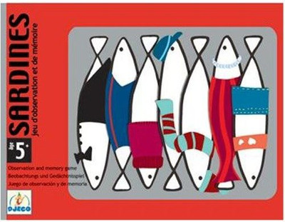 

Djeco Sardines (50 Pc)(Red)