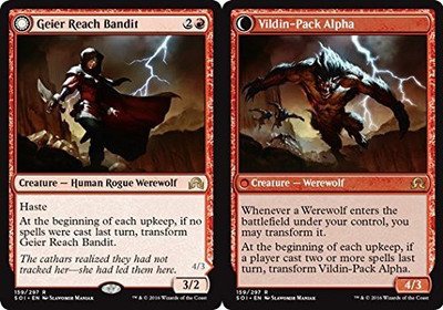

Magic: the Gathering Geier Reach Bandit - Vildin- Pack Alpha - Shadows Over Innistrad(Red)