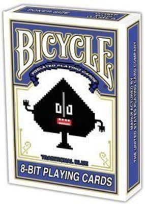 

Home Run Games 8Bit Traditional Blue Playing Cards(Blue)