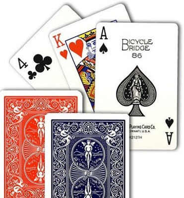 

Unknown Bicycle Bridge Sizestandard Index Playing 2 Decks(Multicolor)