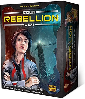 

Indie Boards & Cards Coup Rebellion G54(Multicolor)