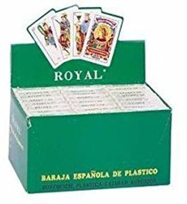 

CHH Spanish Plastic Playing(Set Of 24)(Green)