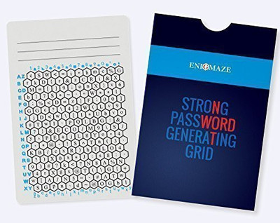 

Enigmaze Grid Simplesecure And Portable Internet Username(Blue)