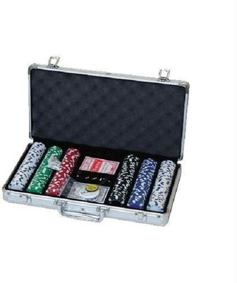 

VK Dice 300 Poker Chipset With Elegant Silver Box(Multicolor)