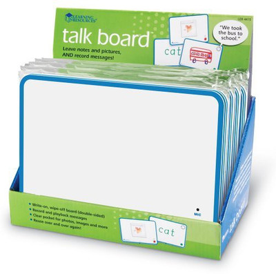 

Learning Resources Talk Boardset Of 12 (Ler 4415)(White)