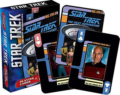 

Aquarius Star Trek New Generation Playing Cards(Black)