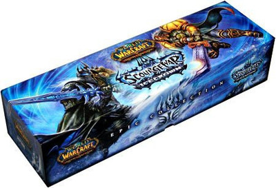 

Warcraft World Of Tcg Wow Trading Scourgewar Icecrown Epic Collection(Blue)