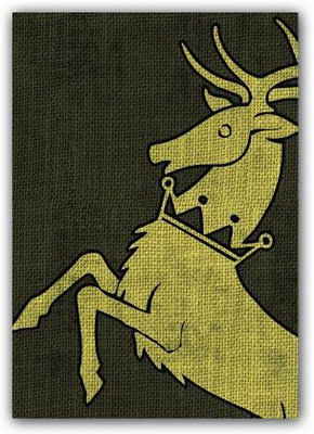 

Fantasy Flight Games Of Thrones Hbo Art Sleeves House Baratheon (Pack Of 50(Black)