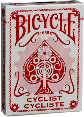 Bicycle Cyclist Playing Cards (RED) Edition Poker Collectible Deck(Red)