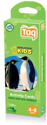 

LeapFrog Tag National Geographic Kids Activity Birds And Sea Animals(Green)