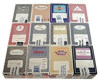 

Spinettis (24) Decks Used Las Vegas Nevada Casino Playing Cards(Multicolor)