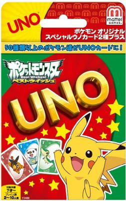 

Mattel Uno Pokmon Best Wishes(Multicolor)