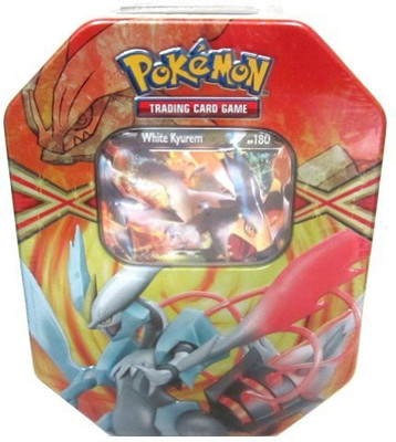 Pokemon Tcg 2013 Spring Ex Tin White Kyurem(Multicolor)