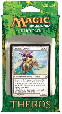 

Wizards of the Coast Magic The Gathering (Mtg) Theros Intro Pack Favors(Green)