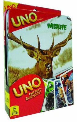 

Cardinal Industries Wildlife Uno Tin(Multicolor)