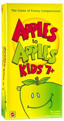 

Mattel Apple To Apples Kids 7 Plus The Of Crazy Comparisons(Yellow)
