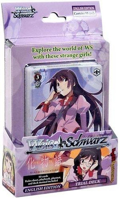 Weiss Schwarz Bakemonogatari English Weiss/Weib Starter Trial Deck(Purple)