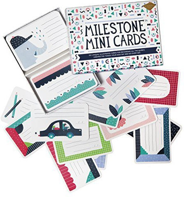 

Milestone Minigift Set100To Record All The Quirkyunexpected Things(Multicolor)