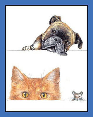 

Caspari Entertaining With Dogs And Cats Bt119 Bridge Tallies(Multicolor)