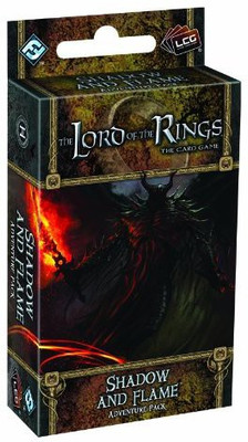 

Fantasy Flight Games Lord Of The Rings Lcg Shadow And Flame Adventure Pack(Black)