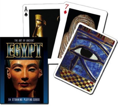 

Piatnik Art Of Ancient Egypt Single Deck Playingmade In Austria(Multicolor)