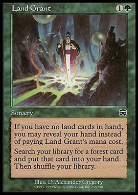 

Magic: the Gathering Land Grant Mercadian Masques(Green)