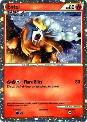 

Pokemon Heartgold & Soulsilver Entei Hgss20 Promo(Orange)