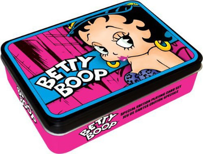 

Aquarius Betty Boop Pink Playing Tin(Pink)