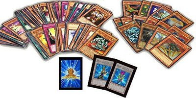 

GoldenGroundhog 100 Assorted Yugiohwith Bonus Mix Of 25 Foils/Holos/Rares(Multicolor)