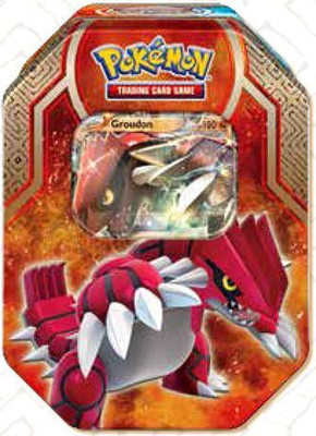 

Pokemon Legends Of Hoenn Groudonex Collector Tin(Red)