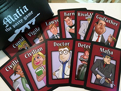 

Apostrophe Games Mafia The Party(Maroon)
