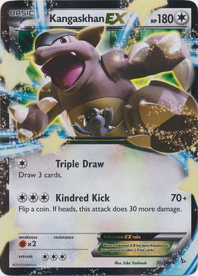

Pokemon Kangaskhan Ex Xy Flashfire 78/106(Multicolor)