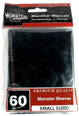 

Monster Protectors Sleeves Monster Protector Sleeves Smaller Size Gloss(Black)