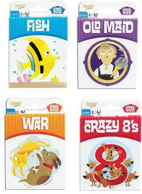 

Fundex King Size Set Of 4 Different Warold Maidgofish & Crazy(Multicolor)