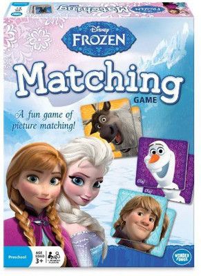 

Wonder Forge Disney Frozen Matching(Blue)