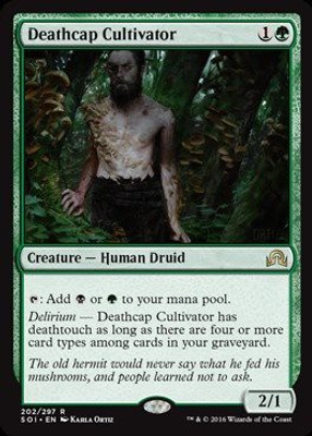 

Magic: the Gathering Deathcap Cultivator - Shadows Over Innistrad(Green)