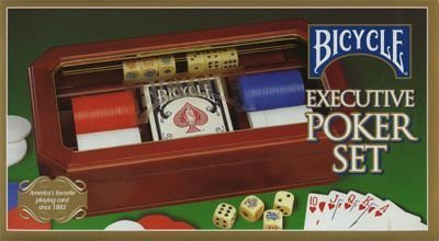

US Playing Cards Bicycle Executive Poker Set(Multicolor)