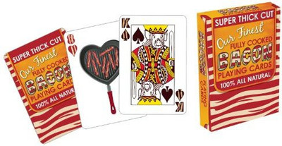 

Aquarius Bacon Playing Cards(Multicolor)