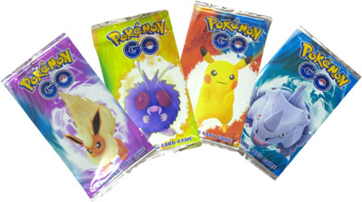 

DCS New Pokemon Go Series 8 Cards For Kids Are Here Pack Of 4(Multicolor)