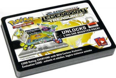 

Pokemon Legendary Treasures Promo Lot Of 36 Code(Black)