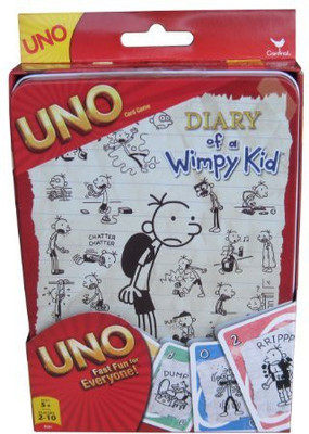 

Cardinal Industries Diary Of A Wimpy Kid Uno Tin(Red)
