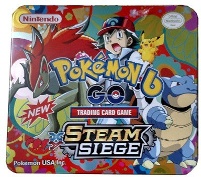 

Switch Control Pokemon Steam Siege Flat Tin(Multicolor)